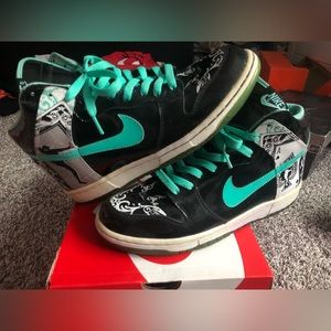 Nike dunk dontrelle Willis griffey Jackie jordan sb tiger rare!! Sz 9.5 aces